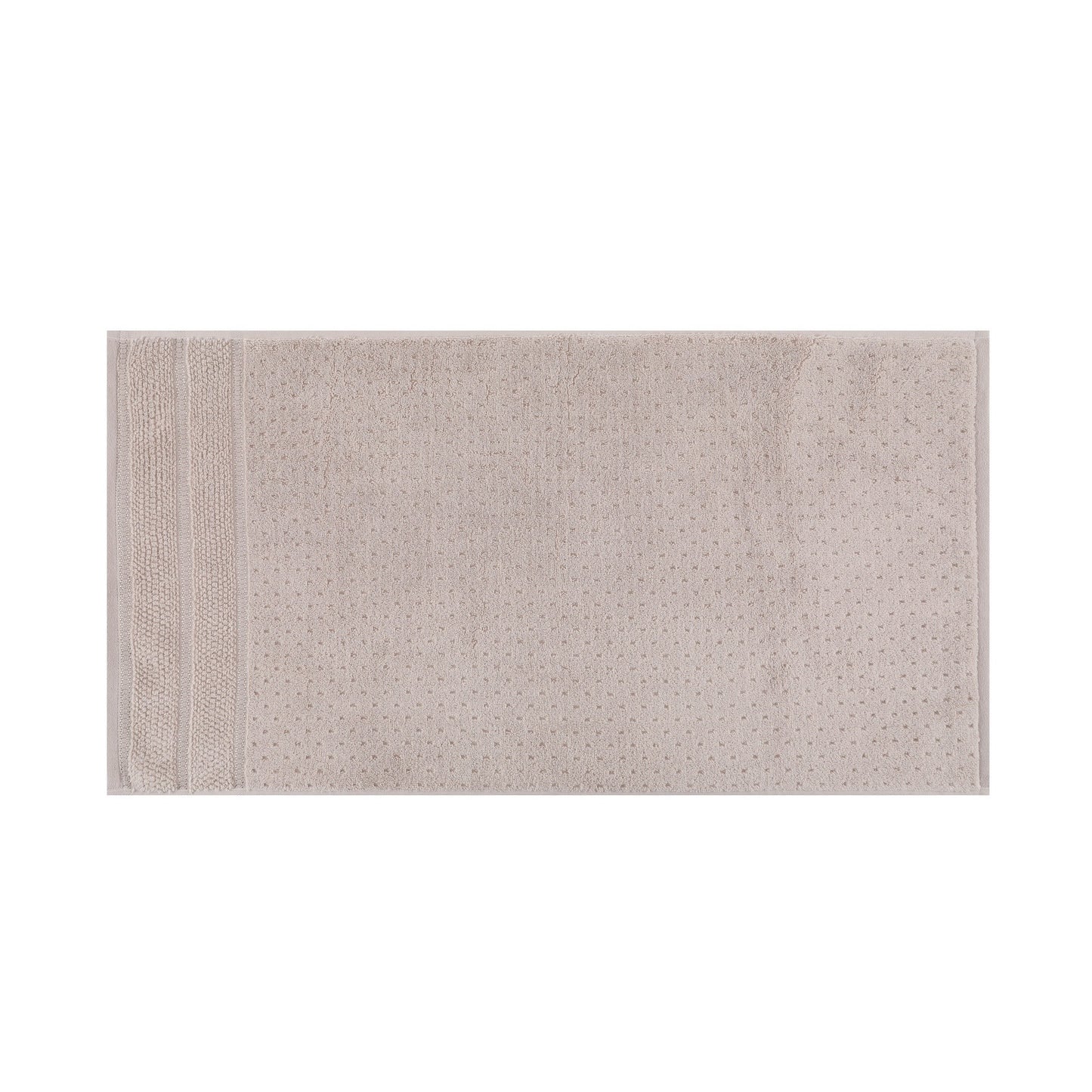 Juego De Toallas De Mano (2 Piezas) Marrón Claro