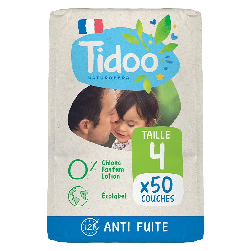 Pack de fraldas Tidoo T4 Maxi (7/18 kg), 150 unidades
