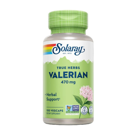 RAIZ DE VALERIANA 470 MG 100 cápsulas Solaray