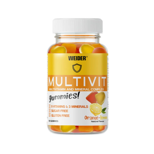 Multivit - Laranja Limão, 80 gomas. Weider