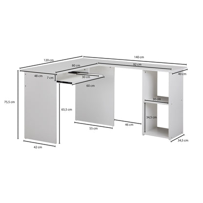 Escritorio Sobrio Y Equilibrado Modelo Wl5.307_3