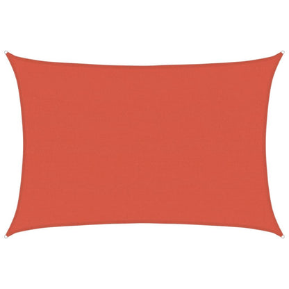 Vidaxl Toldo De Vela Hdpe Terracota 160 G/m² 5x6 M_0