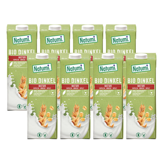Pack 8x Bebida de Espelta BIO Natumi 1L