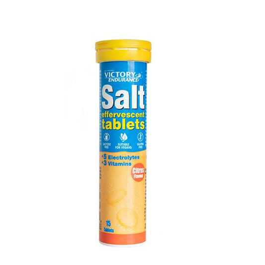 Comprimidos efervescentes Salt Efervescent Citrus Victory Endurance, 15 comprimidos