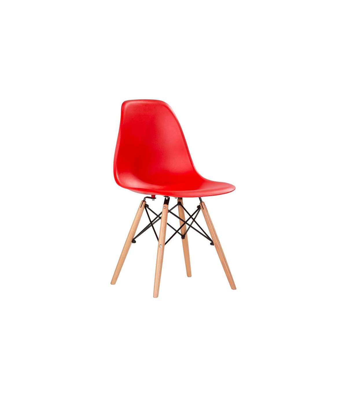 Pack 4 Sillas Sofía Acabado Rojo, 81 Cm(alto)47 Cm(ancho)51 Cm(largo)_2