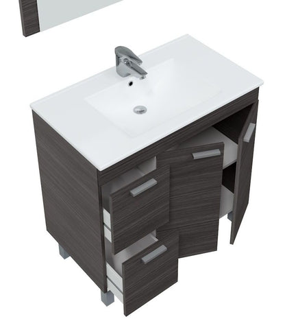 Mueble Aktiva 2 Puertas 2 Cajones 1 Espejo Ancho 80_1