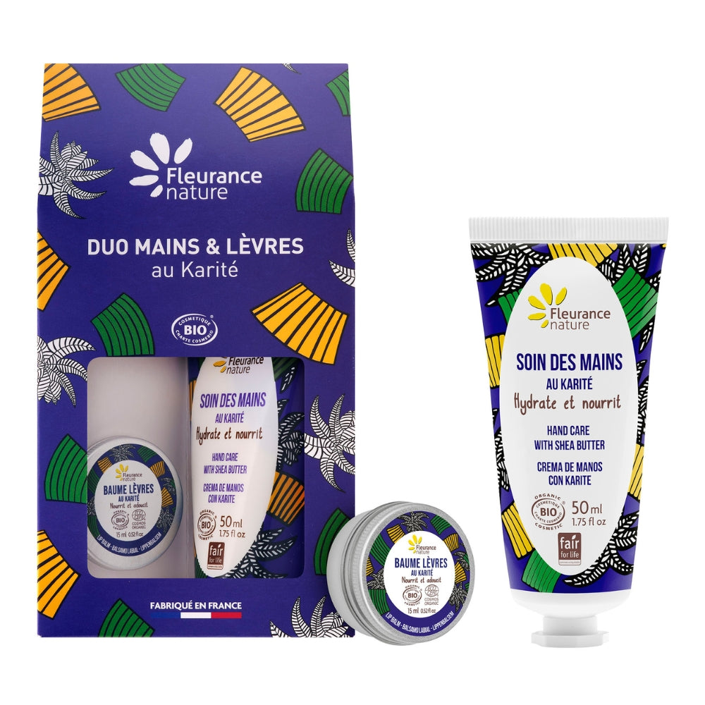 Cofre Duo Bálsamo Labial 15ml + Crema Manos Karité 30ml - Día de la Madre_1