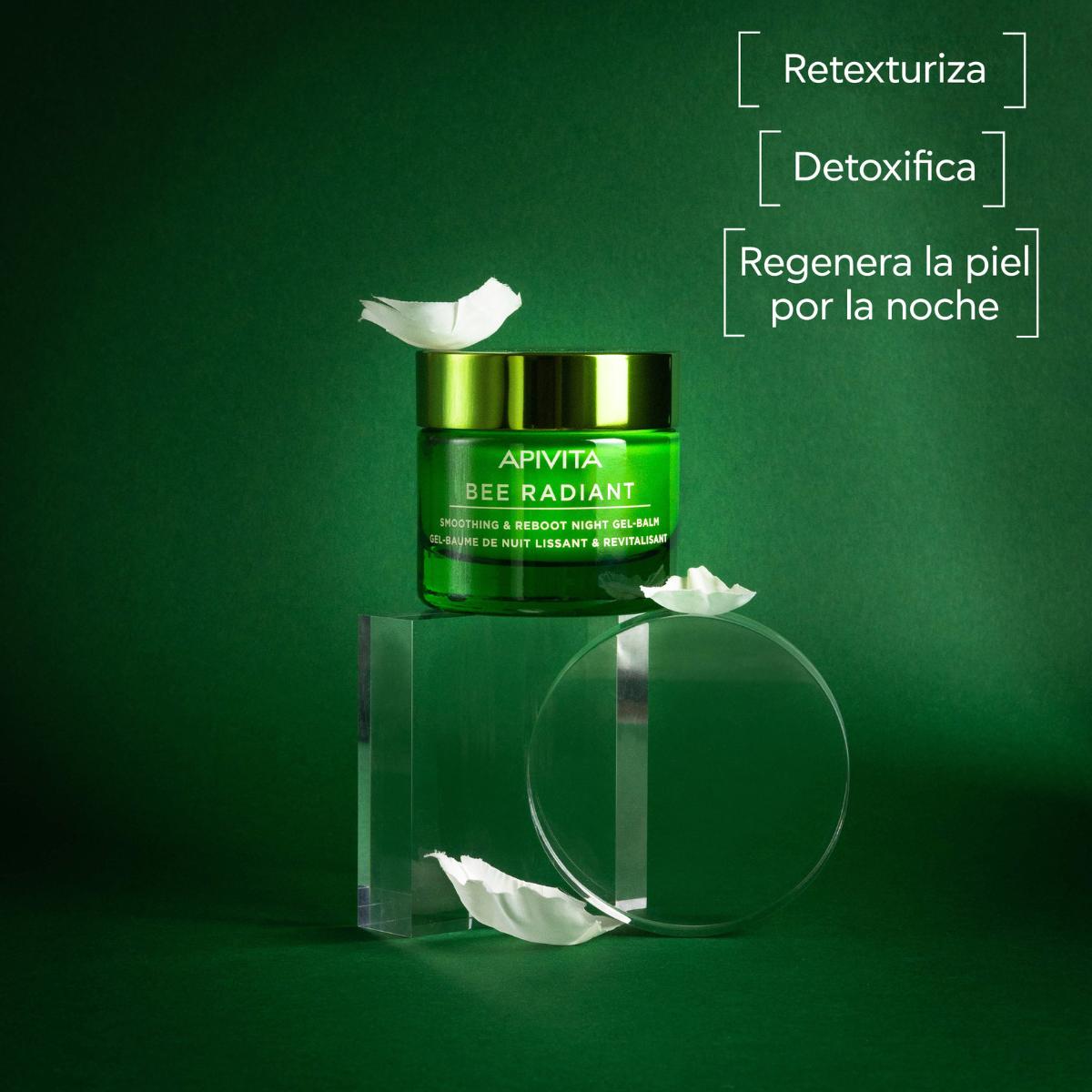 APIVITA BEE RADIANT Gel-Bálsamo de Noite 50 ml