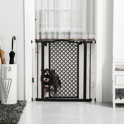 Pawhut Barrera De Seguridad De Perros Puertas Escaleras 74-80 Cm_1