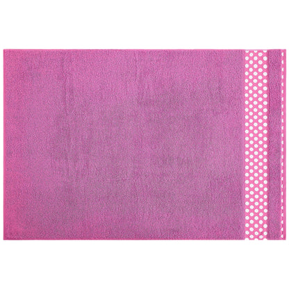 Juego De 3 Toallas De Baño De Algodón De Rizo 450 Gr/m2, De 50x30; 100x50; 150x100 Cm., Color Fucsia_5