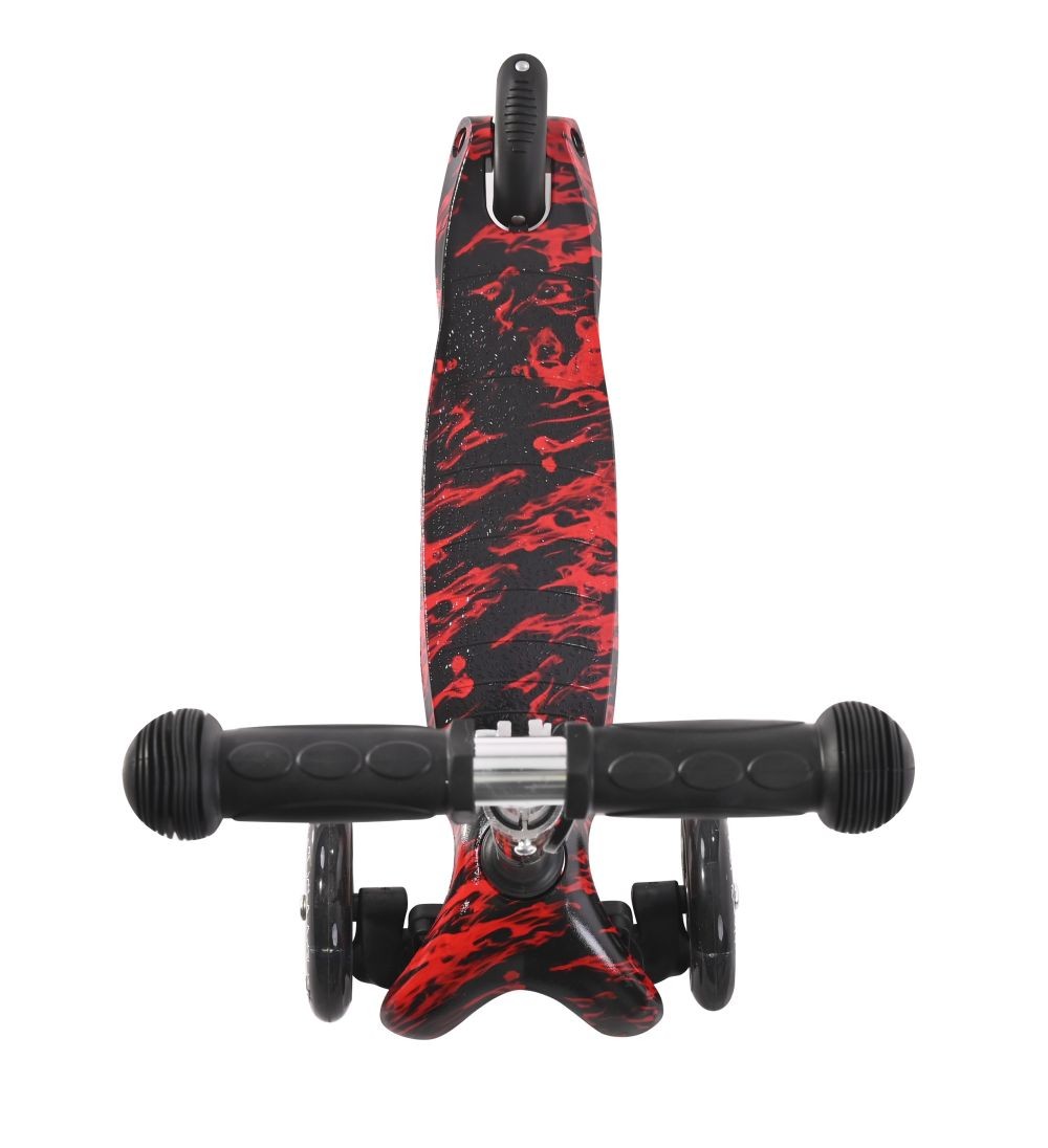 Patinete Infantil Con Luces En Las Ruedas Mini Red Fire_3