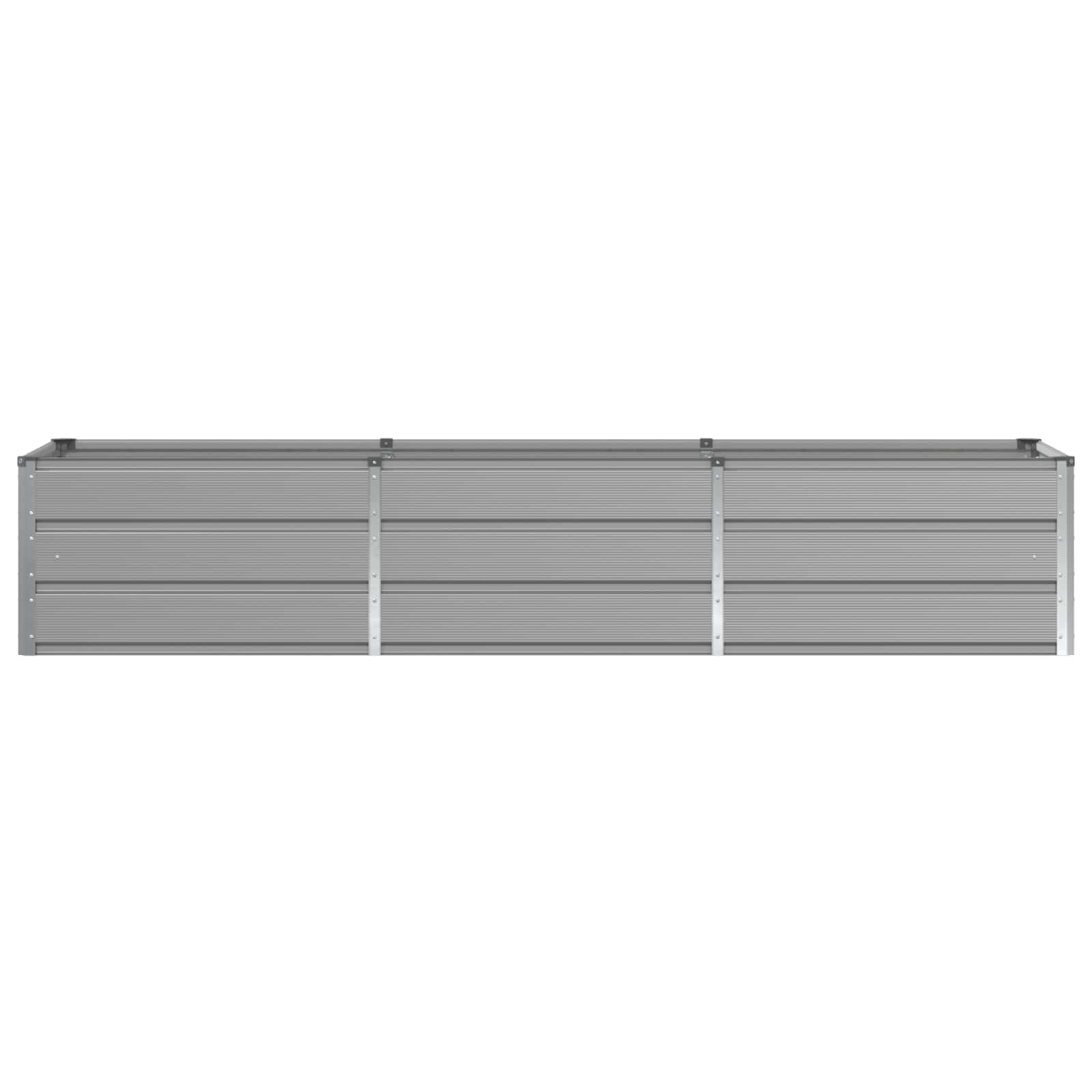 Jardinera Gris Claro 240 X 80 X 45 Cm Acero_3