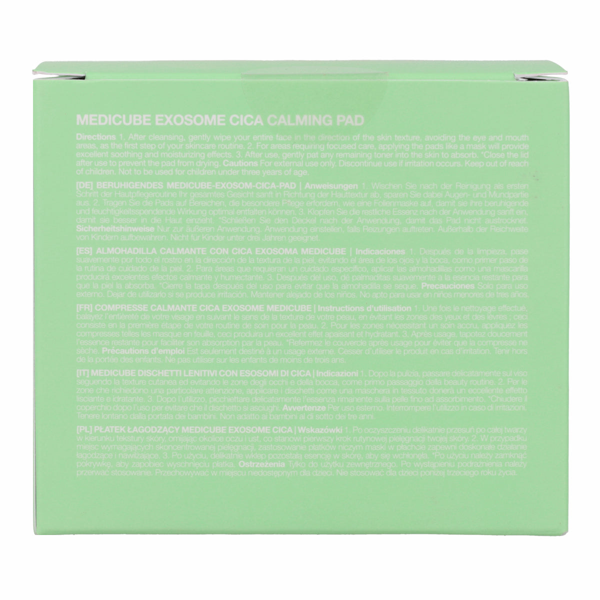 Cica Exosome Calming Pad medicube 100pads