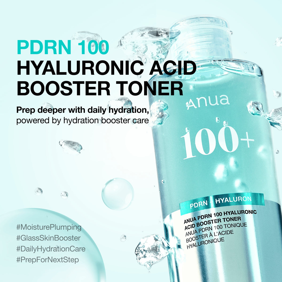 PDRN 100 Hyaluronic Acid Booster Toner Anua 250 ml