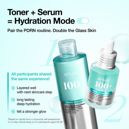 PDRN 100 Hyaluronic Acid Booster Toner Anua 250 ml
