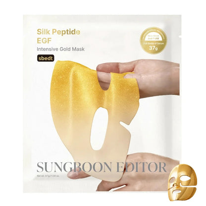 Silk Peptide EGF Gold Mask Sungboon Editor 4 uds