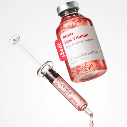 Pink PDRN Glow Boosting Ampoule Sungboon Editor 40 ml