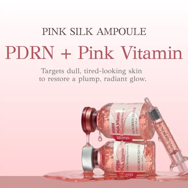 Pink PDRN Glow Boosting Ampoule Sungboon Editor 40 ml