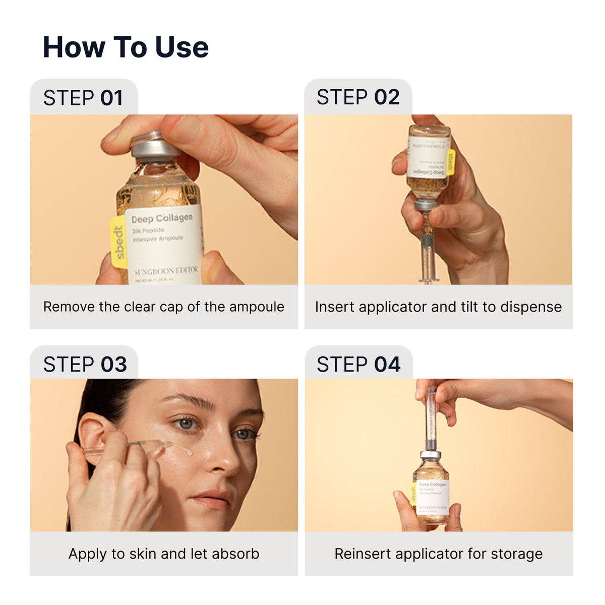 Pink PDRN Glow Boosting Ampoule Sungboon Editor 40 ml