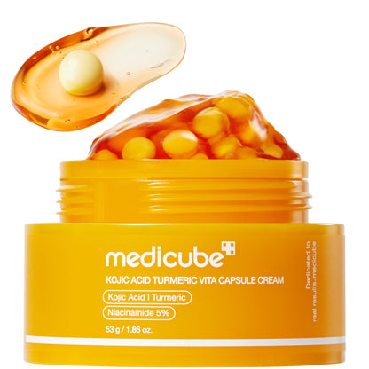 Kojic Acid Turmeric Vita Capsule Cream Medicube