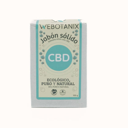 Sabonete Sólido Bio CBD WeBotanix 100 g CBD e Aloé Vera