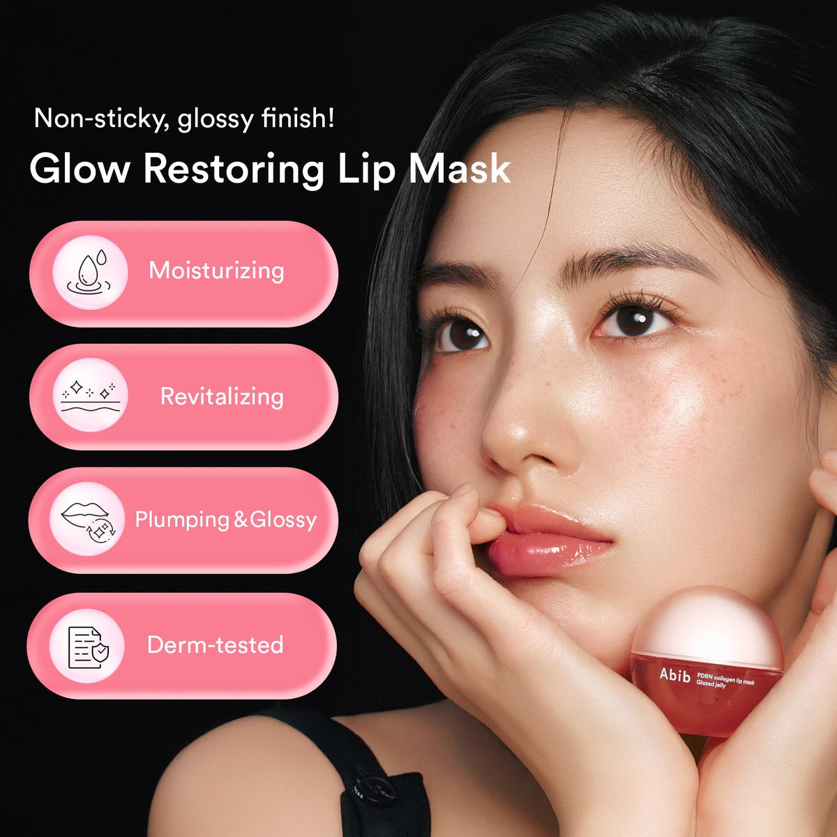 PDRN Collagen Lip Mask Glazed Jelly Abib