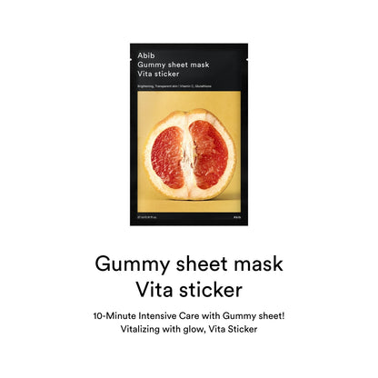 Gummy Sheet Mask Vita Sticker Abib