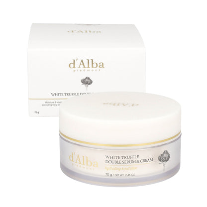 Doble sérum y crema de trufa blanca D'Alba 70 ml
