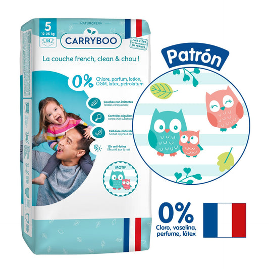 CARRYBOO - Fraldas Ecológicas T5 (12-25kg) - Fraldas Jumbo 44