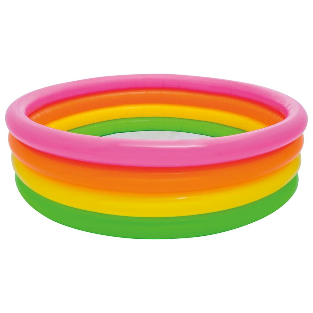 Intex Piscina Inflable Con 4 Anillos Sunset 168x46 Cm_0