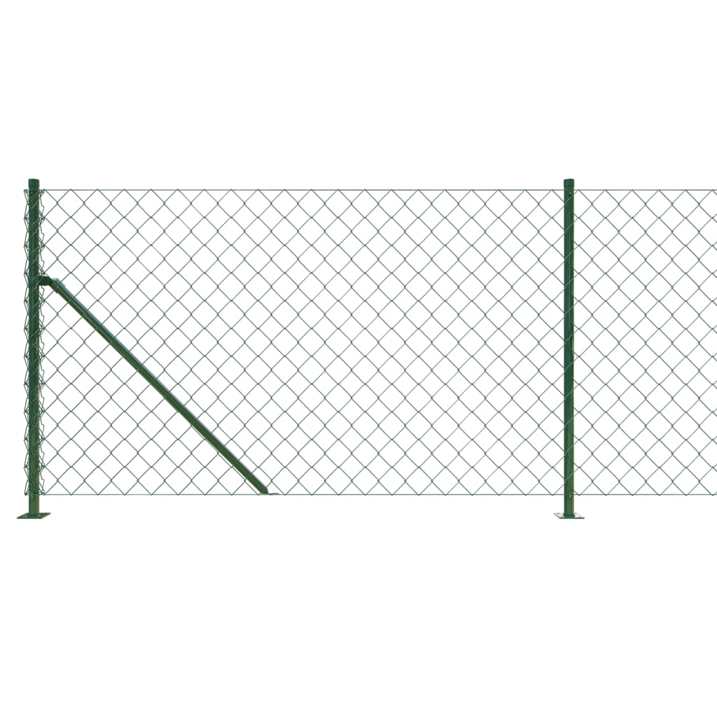 Cerca De Alambre Con Brida Verde 1x10 M / Vetonek_2