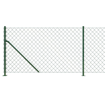 Cerca De Alambre Con Brida Verde 1x10 M / Vetonek_2