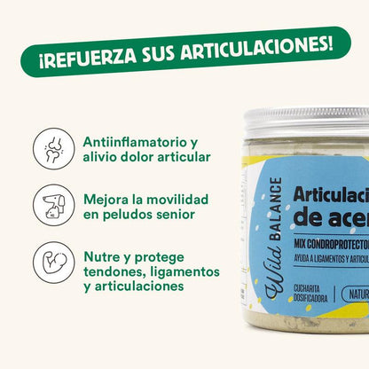 Suplemento Natural para Animais de Estimação Wild Balance 100g da Joints of Steel