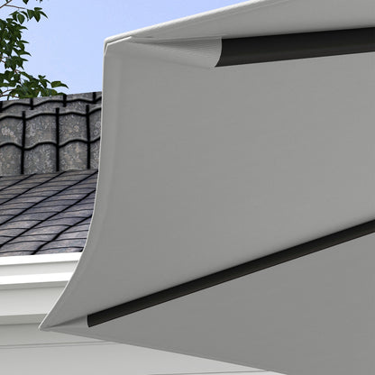Outsunny Toldo De Recambio De Sombrilla De 3 M Con Ventilación Superior Blanco_3