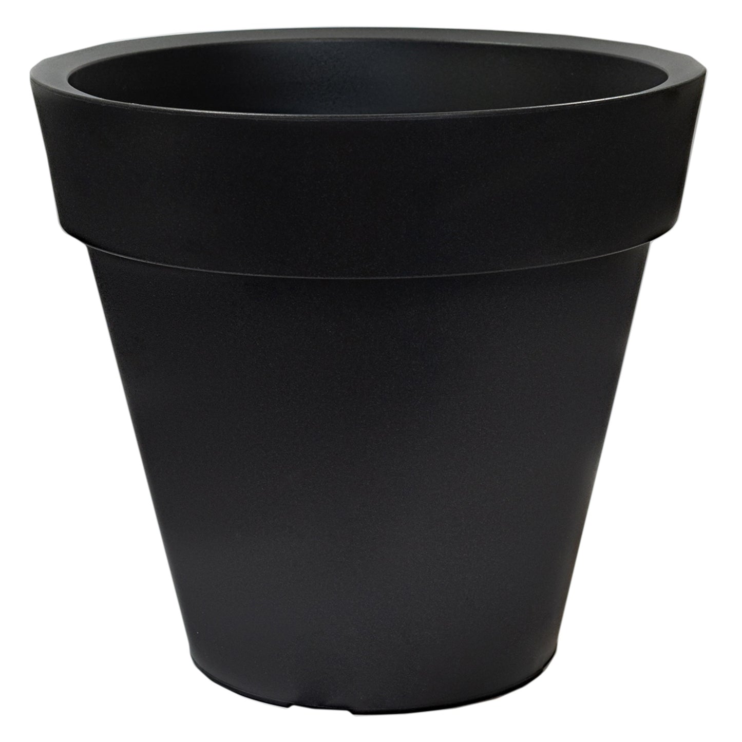 Macetero De Polietileno Por Rotomoldeo Color Antracita 40x35 Cm