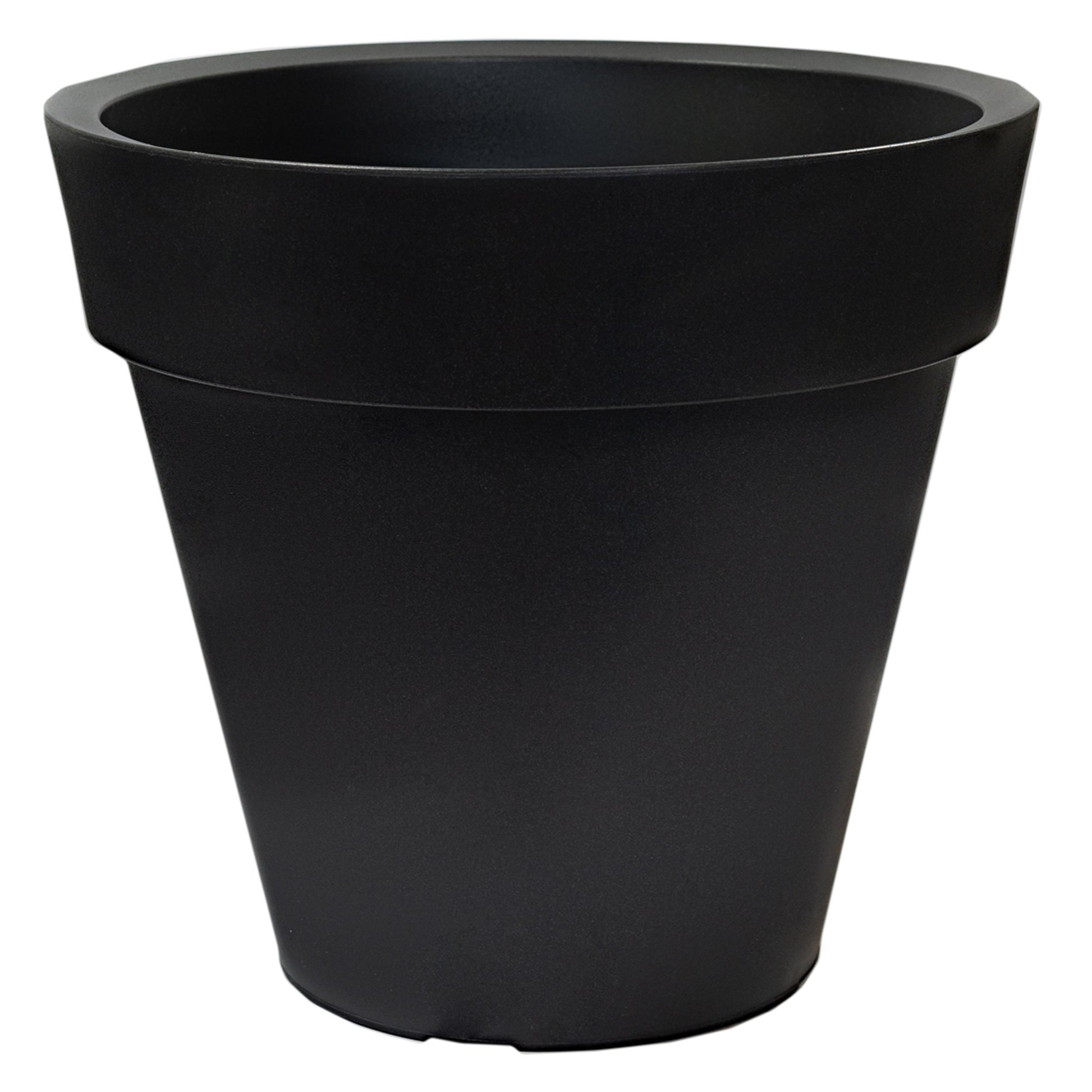 Macetero De Polietileno Por Rotomoldeo Color Antracita 40x35 Cm