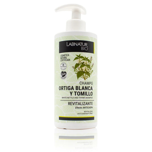 Champú Revitalizante Bio 450 Ml | Ortiga Blanca + Tomillo | Fortalece Y Aporta Vitalidad | Cabello Débil_0