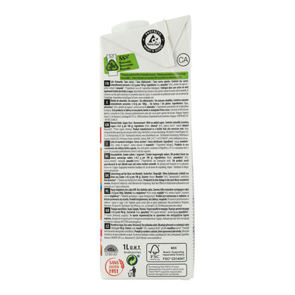 Bebida Natural de Amêndoa sem açúcar BIO Ecomil 1 L