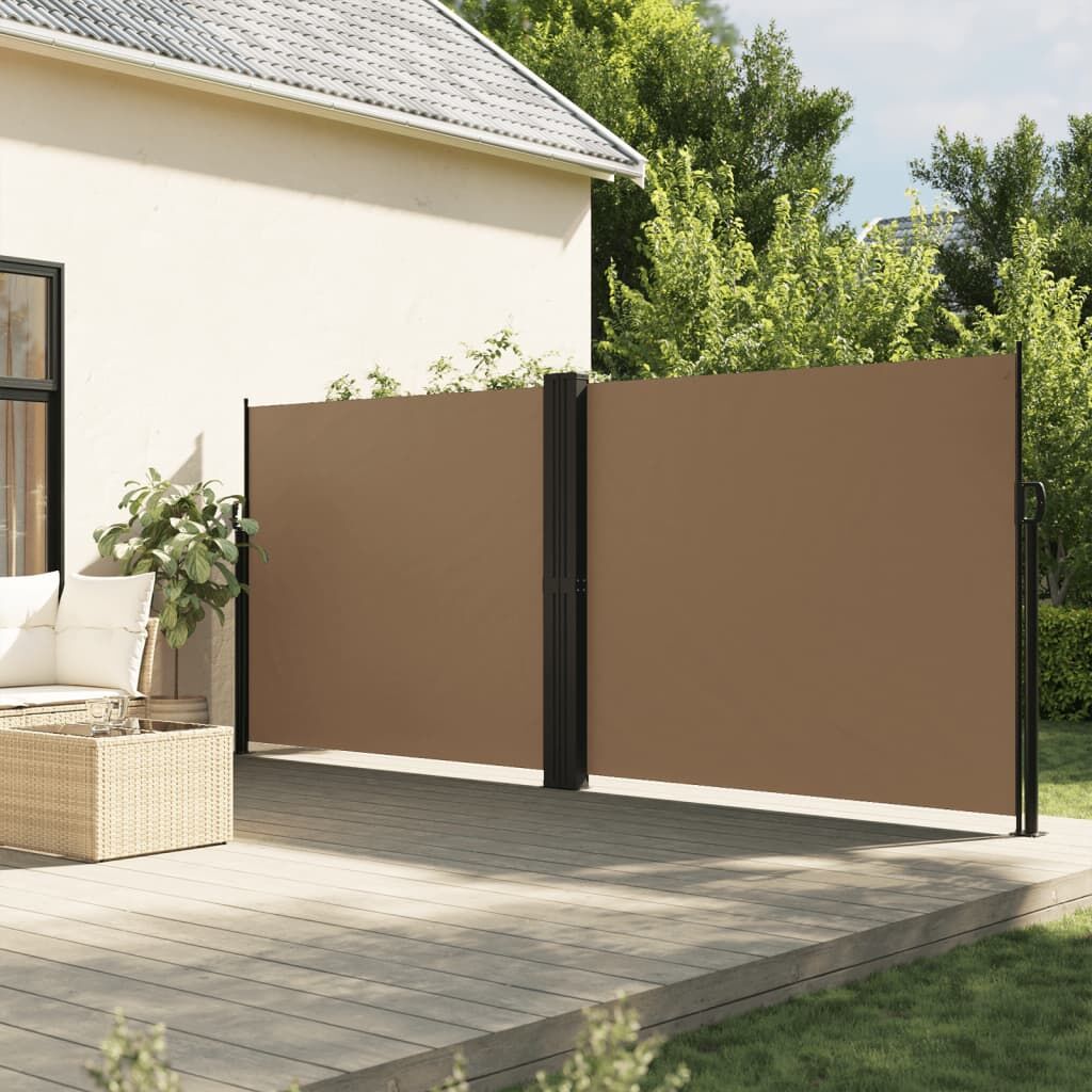 Vidaxl Toldo Lateral Retráctil Gris Taupe 160x1000 Cm_1