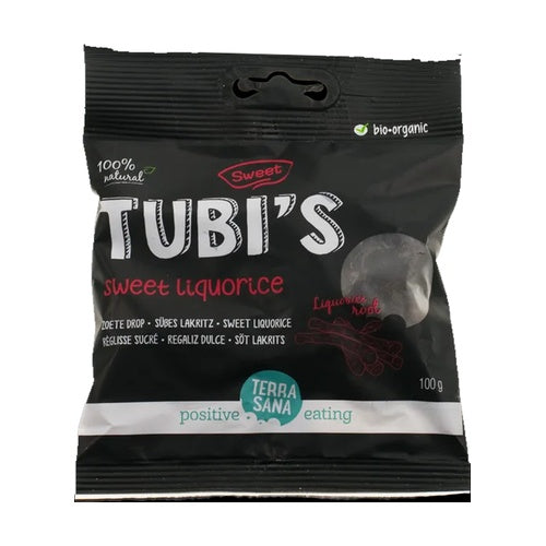 Alcaçuz Doce Tubi's 100 g Terrasana