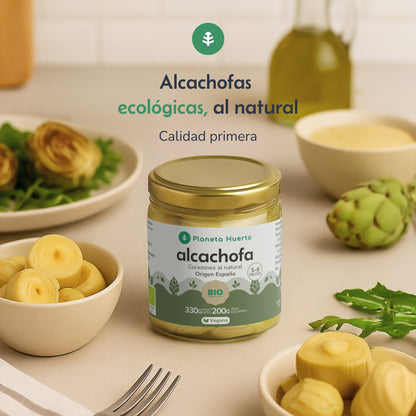 Corações de alcachofra ECO Planeta Huerto 330 g