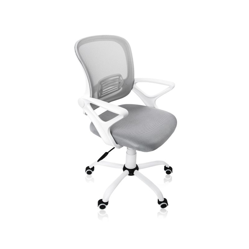Silla De Oficina Brisa Tejido, Gris, 61 X 91–100 X 61cm_2