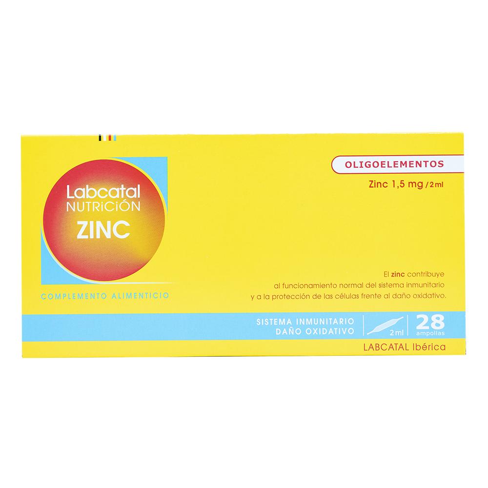 AMPOLAS DE ZINCO 18 28X2ML LABCATAL