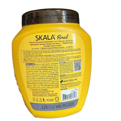 Skala Brasil Maracujá E Óleo De Patauá Crema De Tratamiento 1k_4