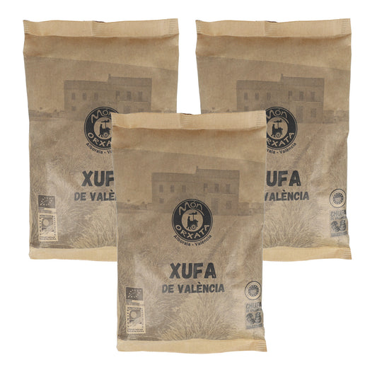 Pack de 3 Chufas Moídas de Valência DO Mon Orxata 1 Kg