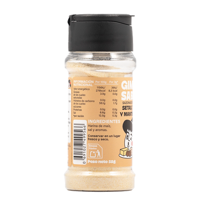 Sazonador vegetal sabor setas, trufa y mantequilla