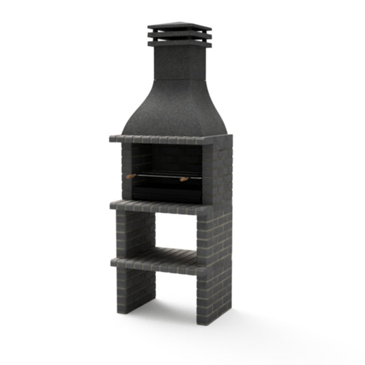 Churrasqueira preta Taos Plus, Movelar