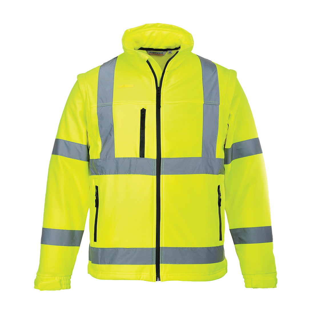 Softshell 2 En 1 De Alta Visibilidad (3 Capas) / Xl / Naranja_1