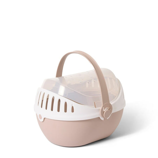 Savic Transp. Elmo Roed.36x28x22cm Rosa Champagne_0