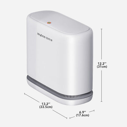 Joybos - Bote De Basura Con Tapa Superior A Presión Para Baño 12,5l_4